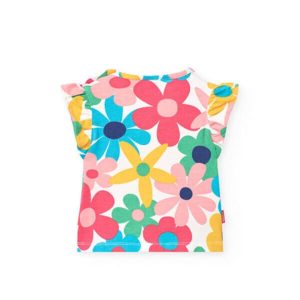 Alternative view of Camiseta punto flores Boboli