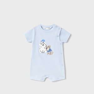 Pelele corto  recién nacido Mayoral