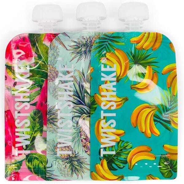 Pack de 3 bolsas reutilizables Twistshake