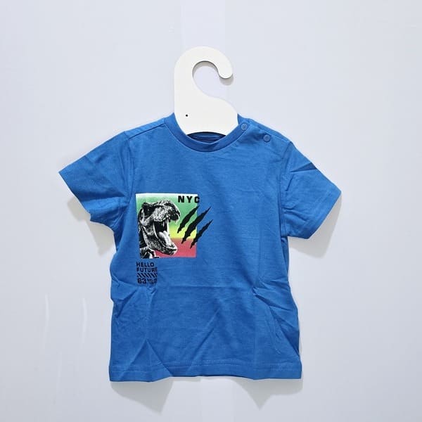 Camiseta estampada azul Chicco