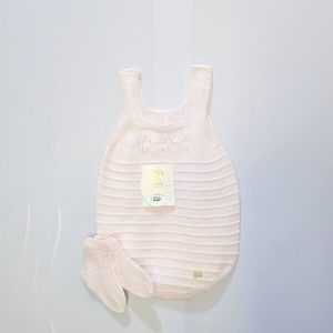 Conjunto punto pelele+calcetín Felicia