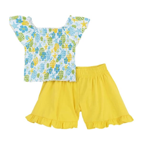 Conjunto niña amarillo océano Chicco