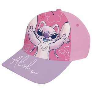 Gorra Lilo & Stitch rosa Arditex