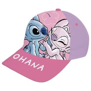 Gorra Lilo & Stitch rosa Arditex