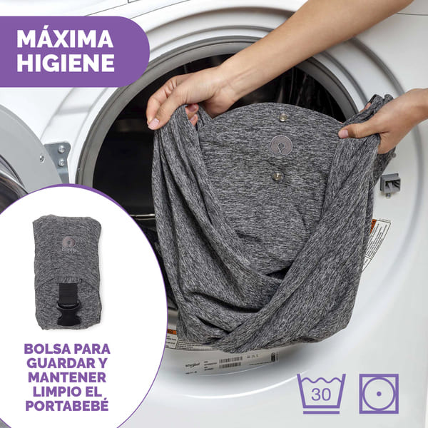 Portabebés Boppy Comfyfit Evolution Azul Chicco - Imagen 5