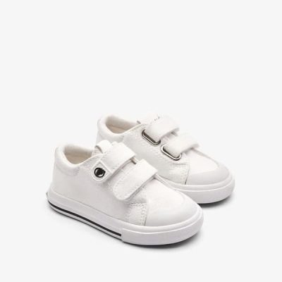 Zapatillas respetuosas básicas lona blanca Conguitos