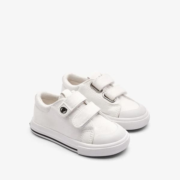 Zapatillas respetuosas básicas lona blanca Conguitos