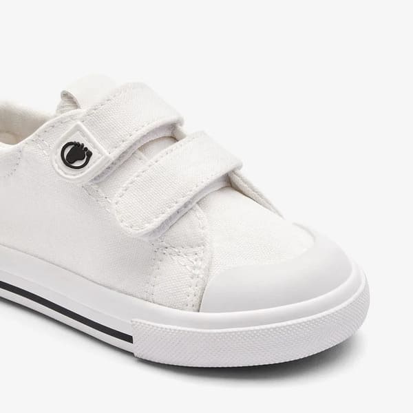Zapatillas respetuosas básicas lona blanca Conguitos - Imagen 3