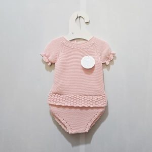 Conjunto punto bebé NicoDingo Talla 1 Mes