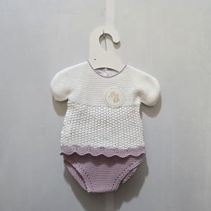 Conjunto punto bebé NicoDingo Talla 1 Mes