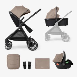 Carrito bebé Ava Kikkaboo Beige