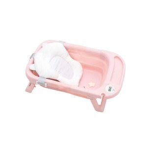 Bañera plegable rosa Olmitos