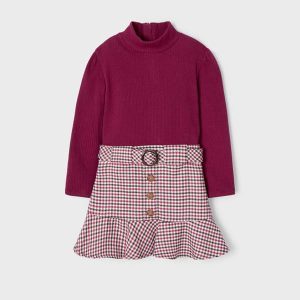 Vestido combinado con falda Mayoral TALLA 9 Años