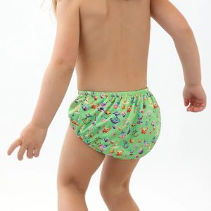 Alternative view of Bañador upf 5o+ verde Kiokids 12 Meses