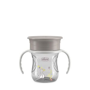 Vaso Perfect 360 Gris 12M+ Chicco