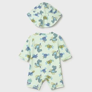 Alternative view of Bañador con gorro protección solar Mayoral