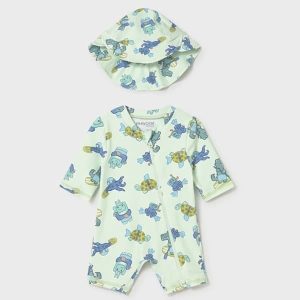 Bañador con gorro protección solar Mayoral