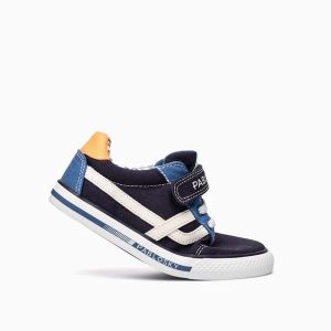 Zapatillas Lona Barefoot marino Pablosky