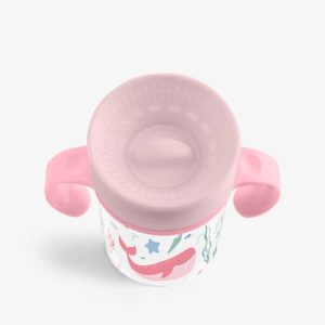 Alternative view of Taza 360º con asas 300ml Deep Sea Rosa Kikkaboo