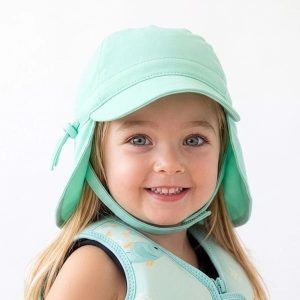 Alternative view of Kiokids gorro de bebé menta con protección solar upf50+ Kiokids (12-24 Meses)