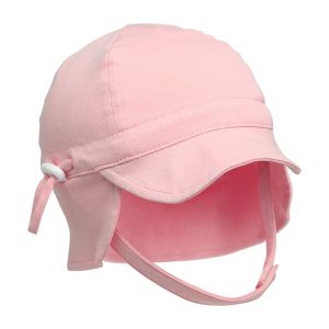 Kiokids gorro de bebé rosa con protección solar upf50+ Kiokids (12-24 Meses)
