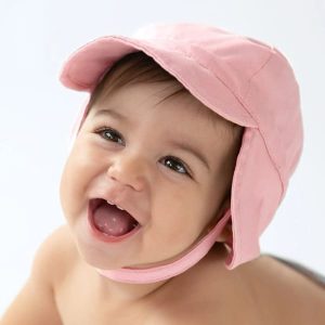 Alternative view of Kiokids gorro de bebé rosa con protección solar upf50+ Kiokids (12-24 Meses)