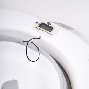 Alternative view of Bañera plegable para bebé Flex gris MS