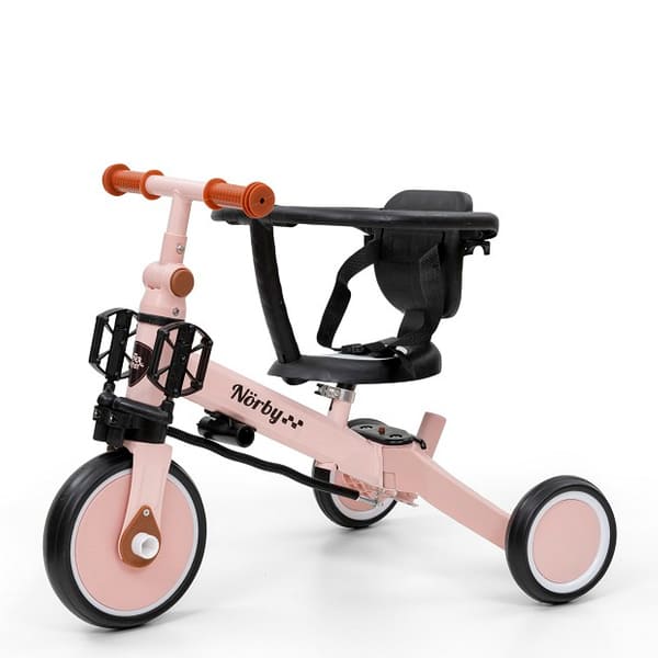 Triciclo Norby Rosa Interbaby - Imagen 4