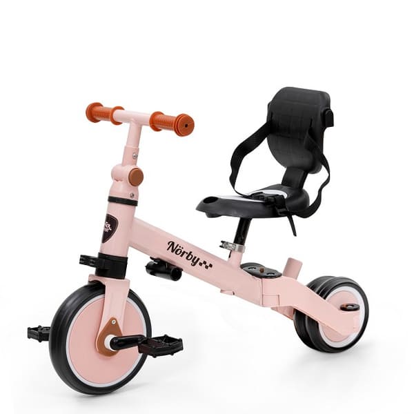 Triciclo Norby Rosa Interbaby - Imagen 8