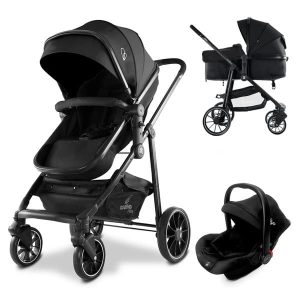 Carrito Convertible Dubai2 color Negro Asalvo