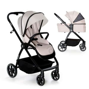 Dúo Convertible Rodas Beige Asalvo