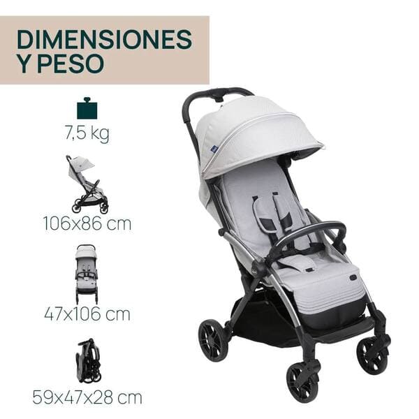 Silla de paseo Goody+ Plus Gris Chicco - Imagen 4