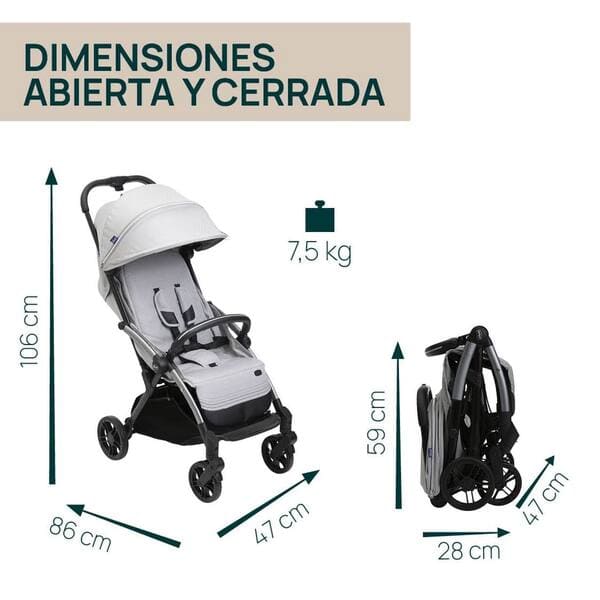 Silla de paseo Goody+ Plus Gris Chicco - Imagen 5