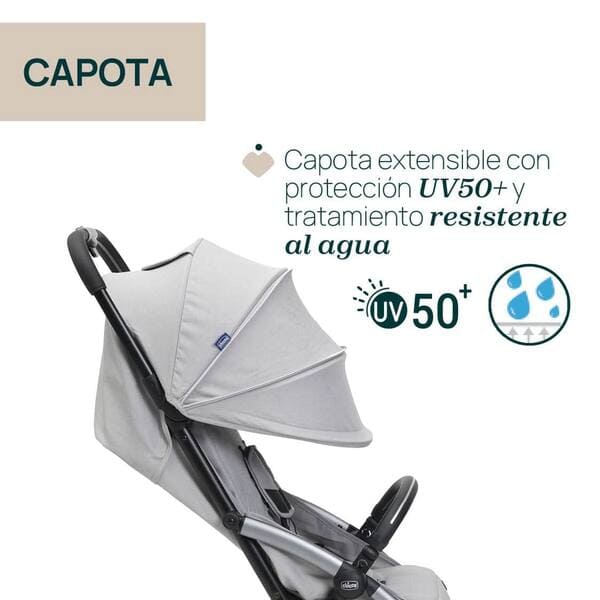 Silla de paseo Goody+ Plus Gris Chicco - Imagen 8