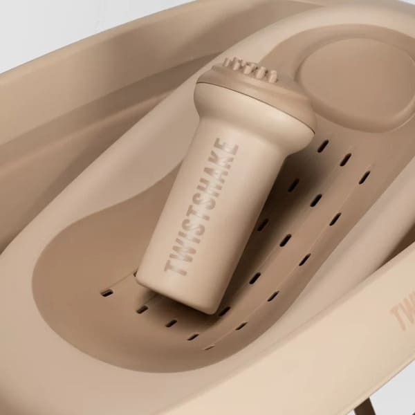 Bañera Plegable Beige Twistshake - Imagen 6