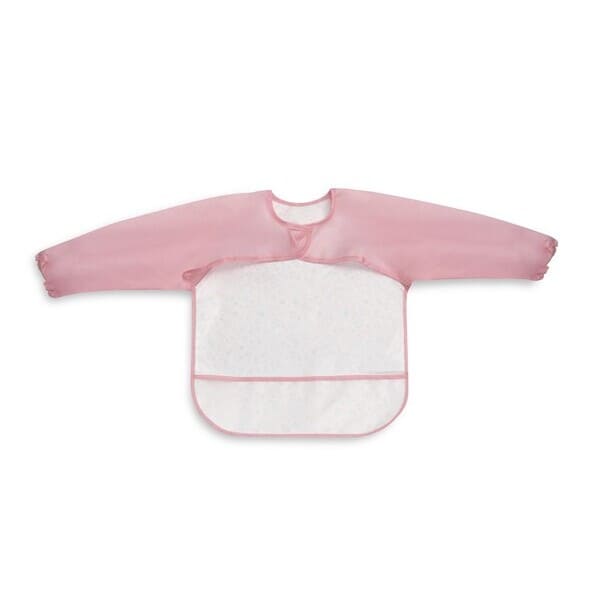 Babero con mangas Flores Interbaby - Imagen 4