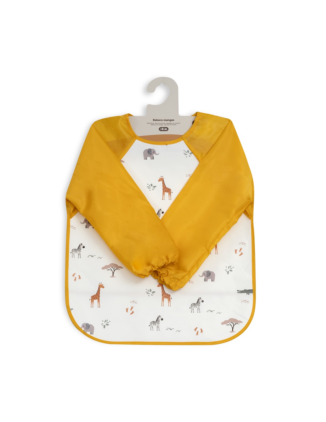 Babero con mangas Savanna Interbaby - Imagen 4