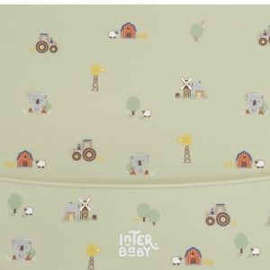 Alternative view of Babero silicona Koala Interbaby