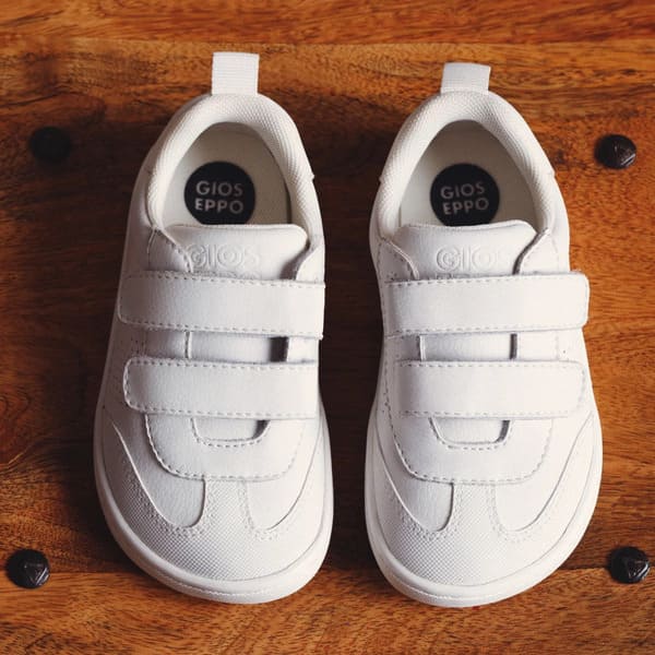 Zapatillas Barefoot Colegial Blancas Gioseppo - Imagen 6