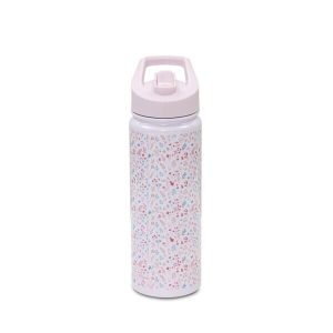 Botello térmica flores acero infantil Interbaby