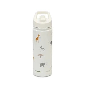 Botello térmica safari acero infantil Interbaby