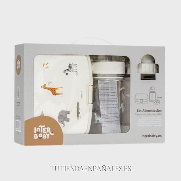 Set Fiambera y Botella Interbaby - Imagen 5