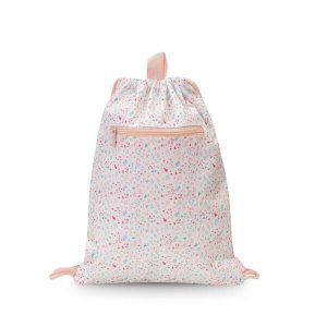 Alternative view of Mochila saco Infantil Flores Interbaby