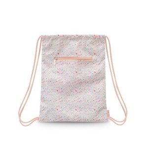 Mochila saco Infantil Flores Interbaby