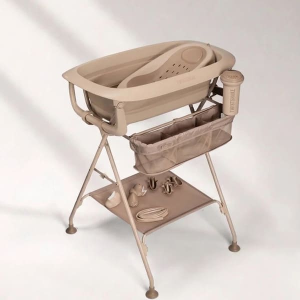 Bañera Plegable Beige Twistshake