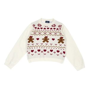 Jersey blanco/rojo Navidad Chicco
