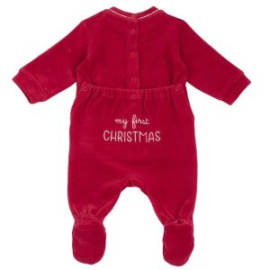 Alternative view of Pelele terciopelo Navidad Chicco