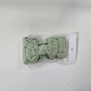 Cinta de pelo verde agua