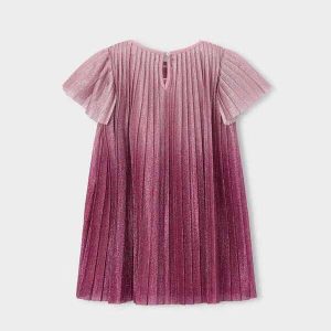 Alternative view of Vestido plisado degradado niña Mayoral