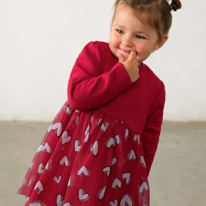 Alternative view of Vestido combinado tull Mayoral